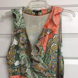 Tommy Hilfiger Paisley Wrap Dress